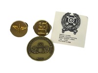 Military Pins & Coin