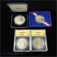 U.S. Mint Commemorative Coins & Medal (4)