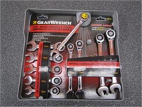 Gear Wrench 10pc Metric Standard Stubby, Combinatn