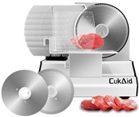 CukAid Electric Meat Slicer Machine for Home Use,