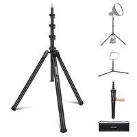 NEEWER Photography Travel Light Stand 6.5ft/200cm,