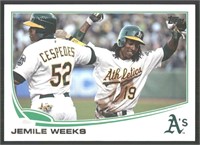 Jemile Weeks Oakland Athletics