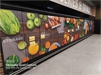 Hussman 18 Door Supermarket Refrigeration Cabinet