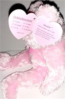 Ty Beanie Babies Pinkys New "Dazzler" the Bear MWM