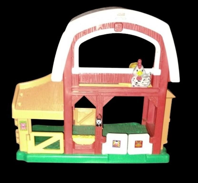 Fisher Price Little People Barn House - Great Cond