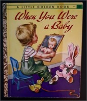 A Little Golden Book - When You Were a Baby 1949