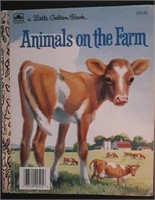 Animals on the Farm - A Little Golden Book