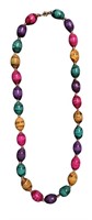 Multi Colored Bead Necklace-Beautiful