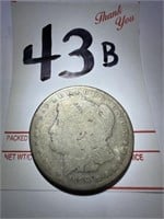 1889 - Silver Morgan $1 Dollar Coin