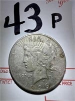 1926-S - Silver Peace $1 Dollar Coin