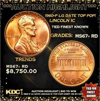 ***Auction Highlight*** 1960-p Lg Date Lincoln Cen