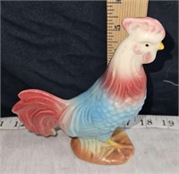 rooster ceramic figurine
