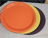 3 fiesta plates