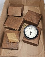 box of gauges in original boxes