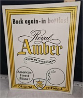 royal amber advertising (paper)