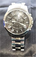 fossil mens watch nice