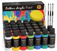 NICKPPRO OUTDOOR ACRYLIC PAINT  32 COLORS RET.$40