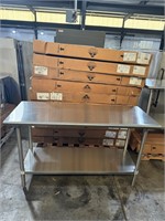 NEW 24" x 60" Stainless Steel Work Table