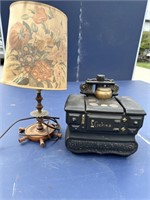 Vintage Nautical Lamp & McCoy cookie jar
