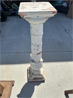 Ceramic pillar/fern stand 42" t