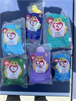 McDonalds happy meal beanie baby toys