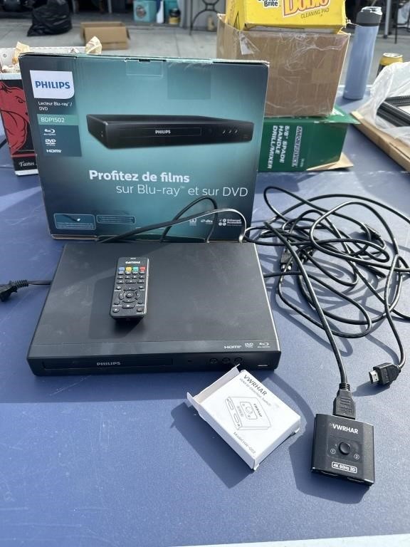 Blue Ray player and HDMI Switch