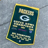 Green Bay Packers Super Bowl Champions Banner 24w