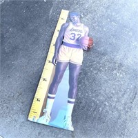 Magic Johnson Life Size Measure Up Cardboard