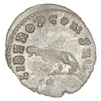 Panther Gallienus BI Double Denarius Roman Coin