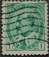 Canada 1903 Edward VII 1 Cent Postage Stamp #89