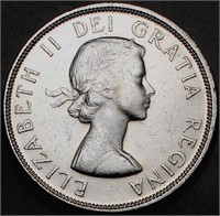 Canada 1954 SWL Silver Dollar