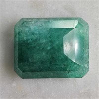 CERT 15.40 Ct Faceted Colour Enhanced Emerald, Rec