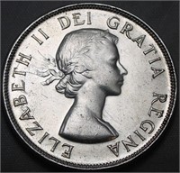 Canada Silver Dollar 1953 SF