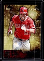 Mike Trout Archetypes 2015 Topps #A-4