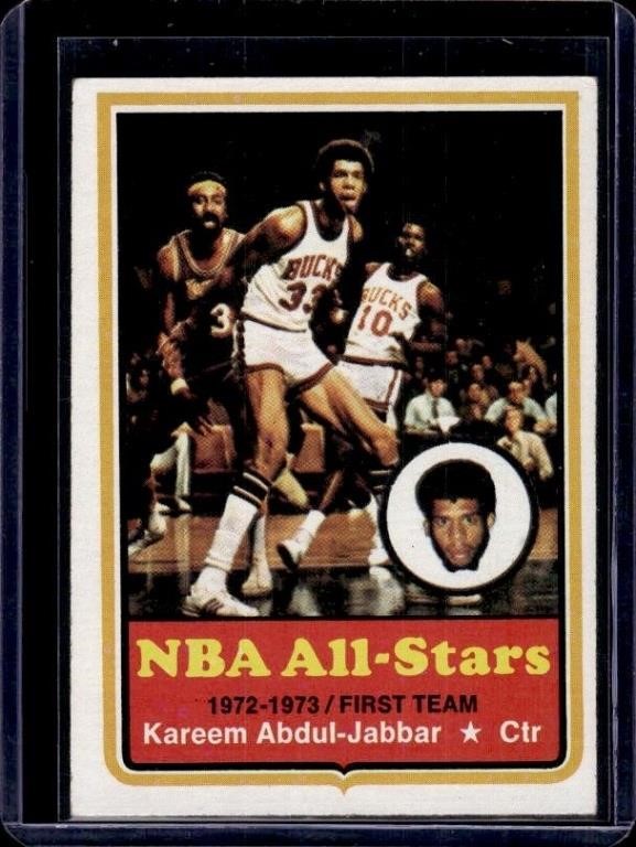 Kareem Abdul-Jabbar NBA All-Stars 1973 Topps #50
