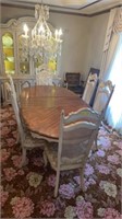 STANLEY DINING ROOM SET WITH 6 CHAIRS