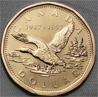 Canada 1997 Dollar Flying Loon