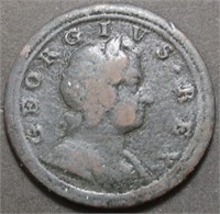 Great Britain  George II Â½ Penny 1719