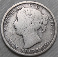 Canada New Brunswick 20 Cent 1862