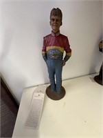 Vintage NASCAR Jeff Gordon statue