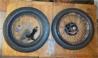Pair Of Uniroyal MR90-18 Tires