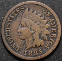 USA Indian Head Cent 1885