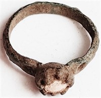 Renaissance 15th-16th AD bronze Ring US#8