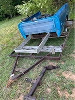 Trailer ,truck bed and contents