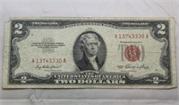 US $2 1953 Banknote