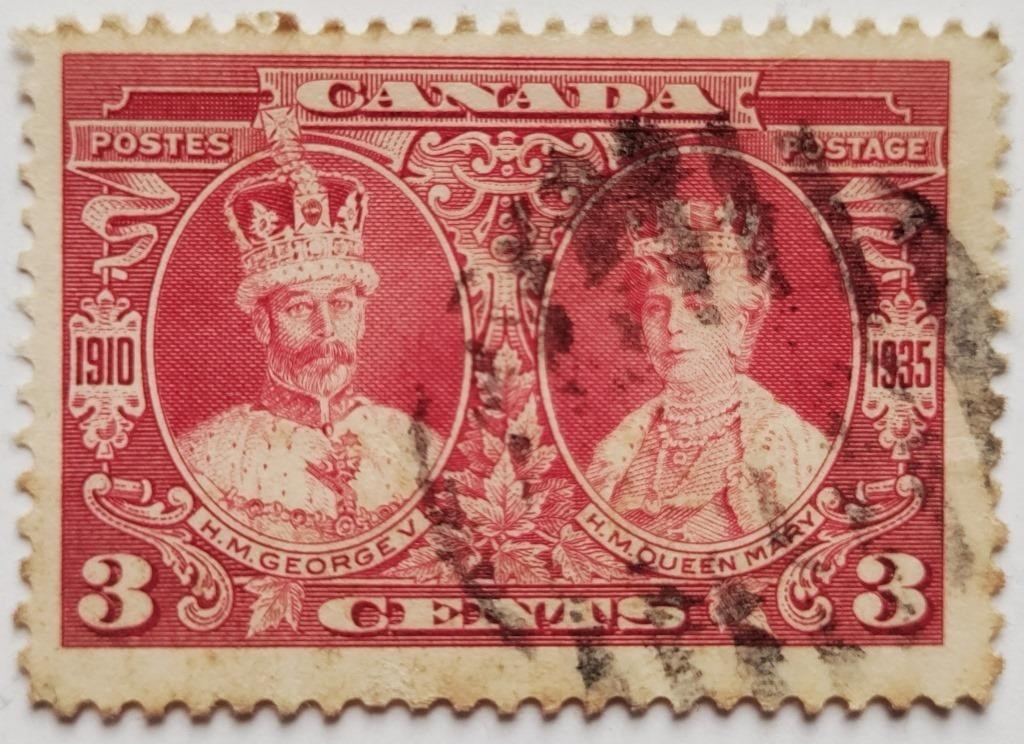 Canada 1910-1935 King George V & Queen Mary Stamp