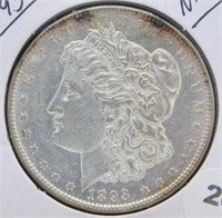 1893 Morgan Silver Dollar.