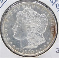 1900-O UNC/BU Morgan Silver Dollar.
