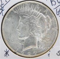 1927 BU/Gem Peace Silver Dollar.