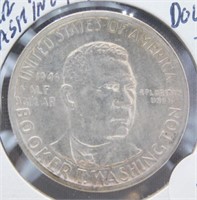 1946 Booker T. Washington Silver Half Dollar.